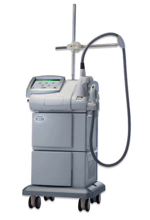 ICON unit for IPL (Intense Pulse Light) therapy to treat dry eye, and alleviate the symptoms.